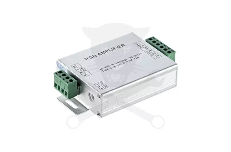 Jelerősítő RGB LED szalaghoz 12V - 12A ELMARK (99RGBAMP)