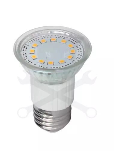 Izzó LED spot 3 W fehér 75/50 mm E27 ELMARK