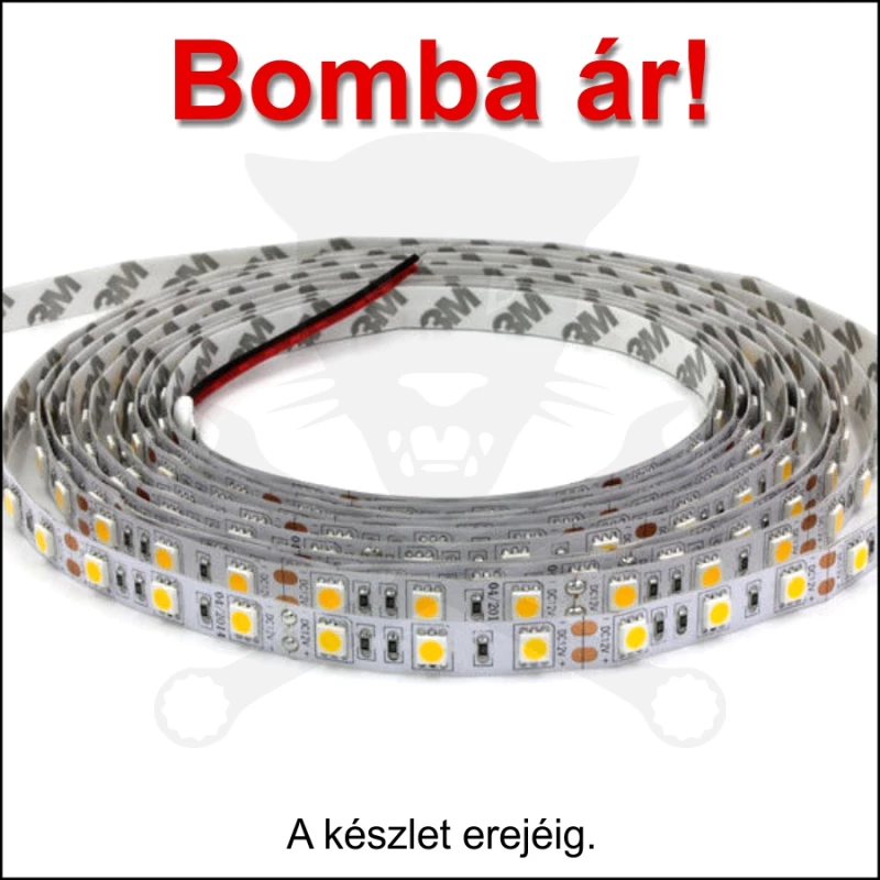 Szalag LED 5050 beltéri 60 db/m - 6000K - ELMARK