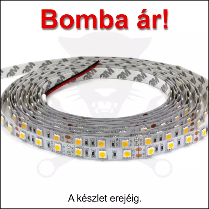 Szalag LED 5050 beltéri 60 db/m - 6000K - ELMARK