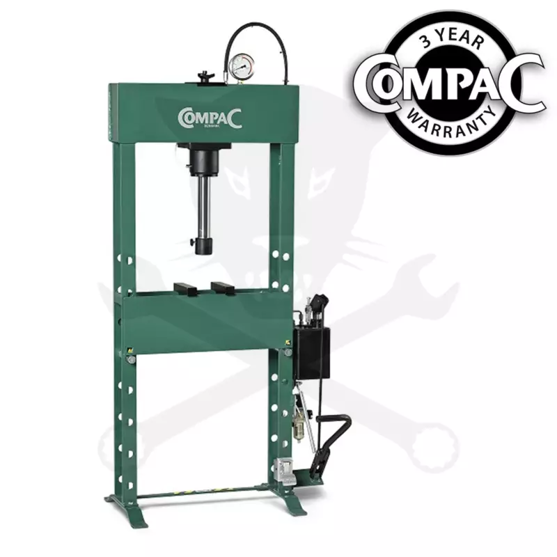 Prés 20 t hidro-pneumatilus lábpedálos - gyors dugattyú - Compac FP 20