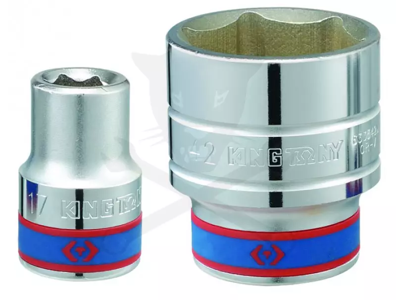 Dugókulcs - crowafej 3/4" 6 lap normál 30 mm King Tony