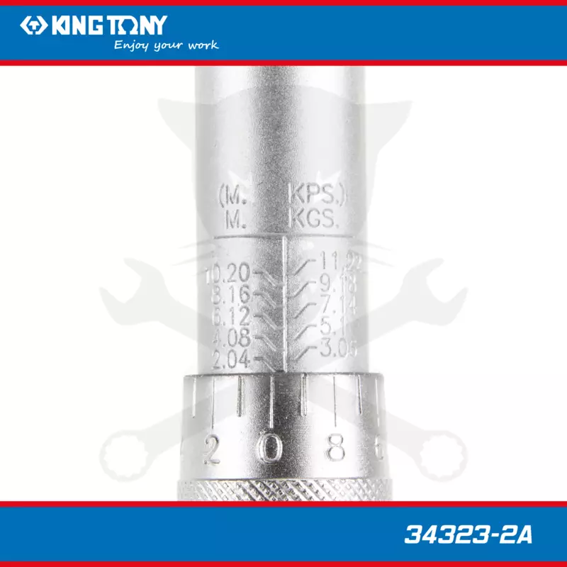 Nyomatékkulcs 020-110 Nm 3/8" - kalibrálva - King Tony