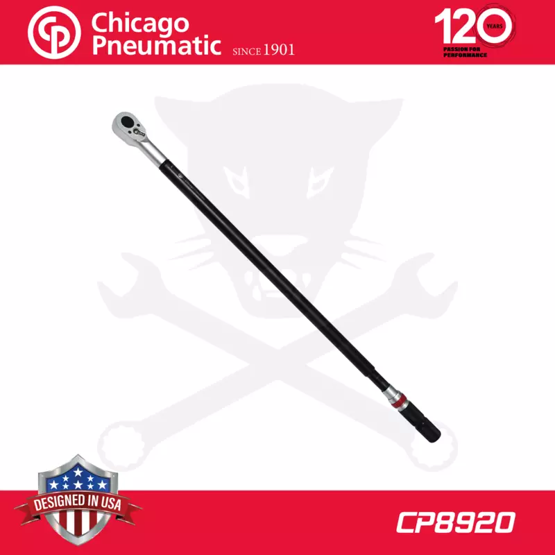 Nyomatékkulcs 150-750 Nm 3/4" - kalibrálva - Chicago (CP8920)