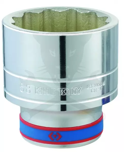 Dugókulcs - crowafej 1" 12 szög normál 75 mm