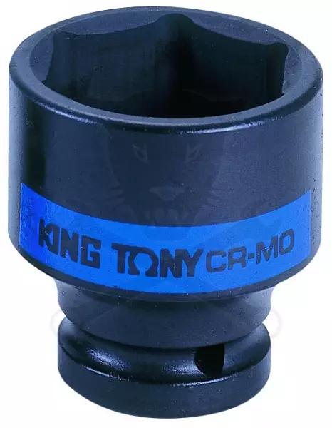 Dugókulcs - crowafej 1" 6 lap normál  70 mm KingTony