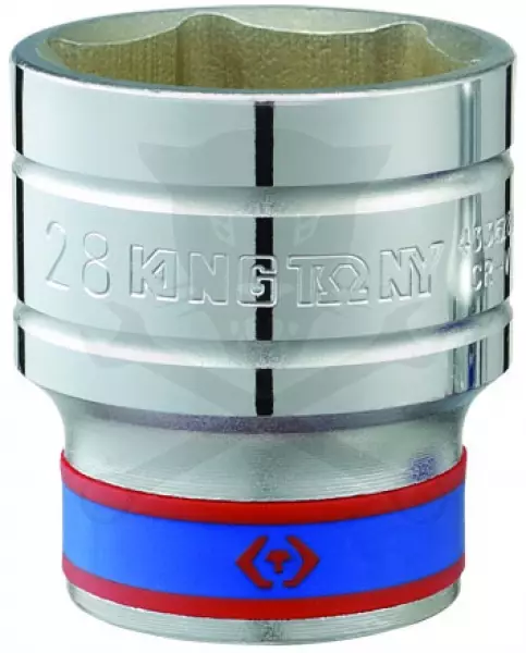 Dugókulcs - crowafej 1/2" 6 lap normál 20 mm King Tony