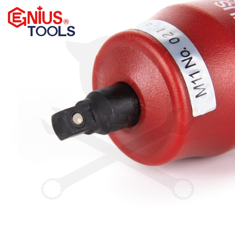 Nyomaték csavarhúzó 1.0 - 5.0  Nm 1/4" - kalibrálva - Genius