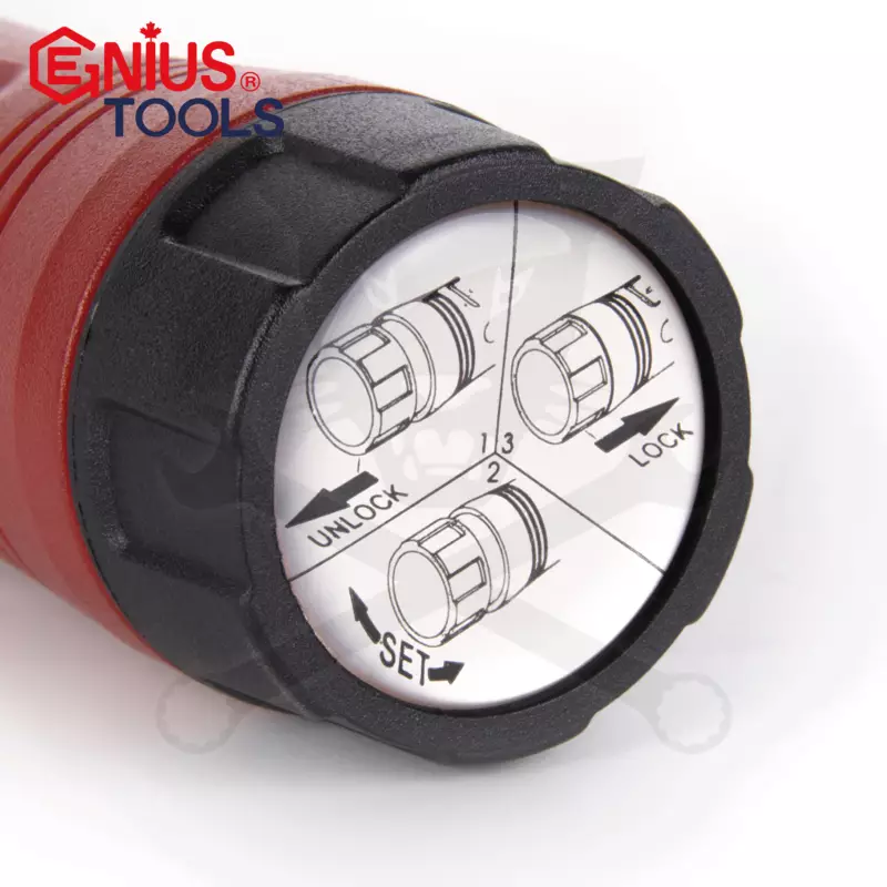 Nyomaték csavarhúzó 1.0 - 5.0 Nm 1/4" - kalibrálva - Genius
