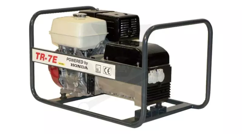 Áramfejlesztő HONDA motorral - egy fázisú 230V - 7 kVA - 30A - AVR