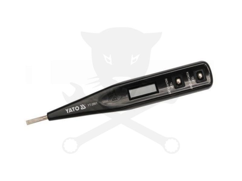 Fáziskereső - digitális voltmérő 12-250V - Yato