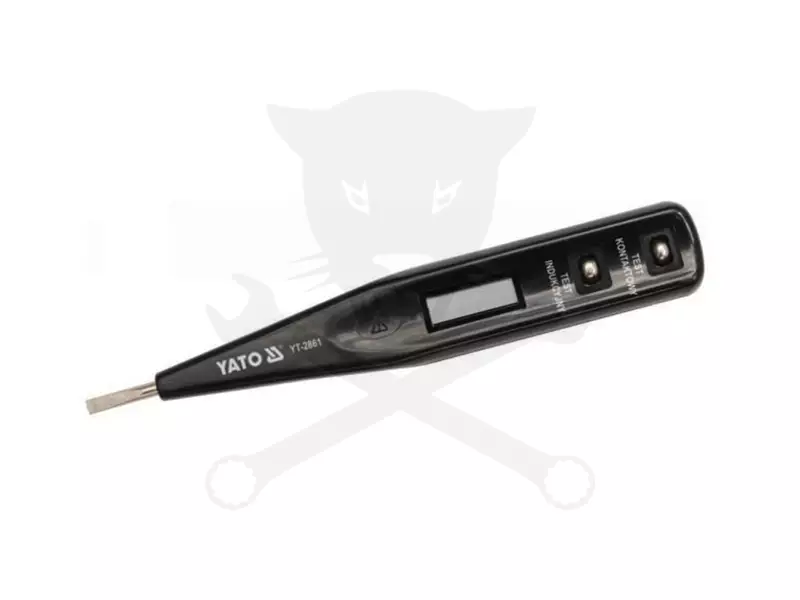 Fáziskereső - digitális voltmérő 12-250V - Yato