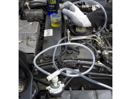 Szivárgásvizsgáló készlet motor-hengerfej  tömítettség CO2 vizsgálat