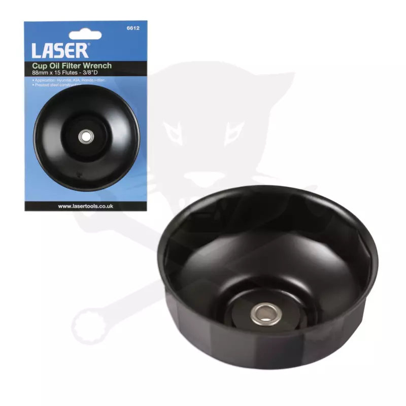 Üzemanyagszűrő és olajszűrő kupak Honda-Hyundai-Kia 88 mm x15 lap 3/8"