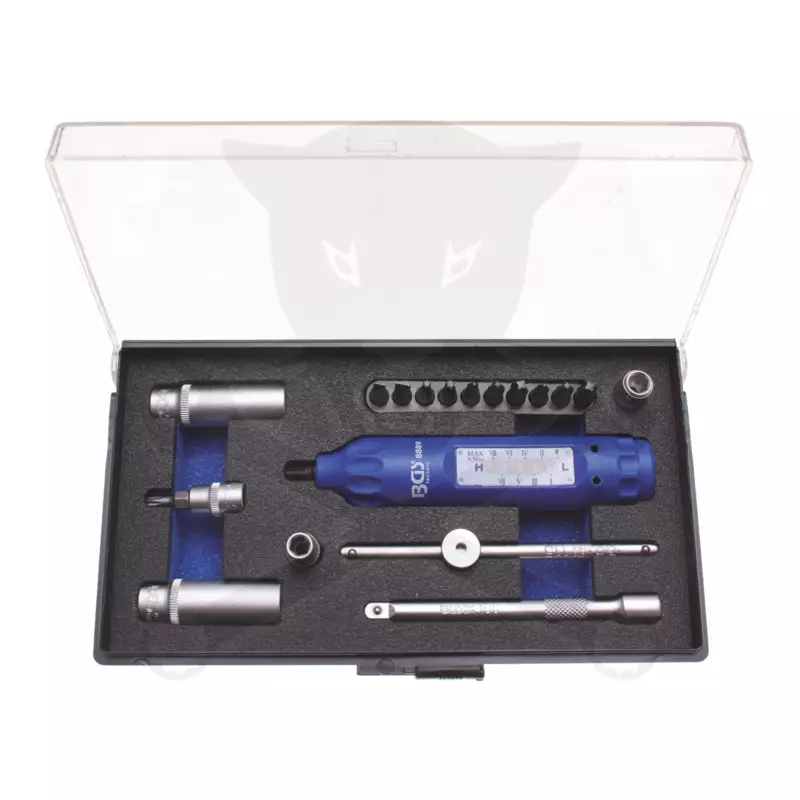 Nyomaték csavarhúzó készlet 1 - 8 Nm TPMS nyomásellenőrző szerelésekhez