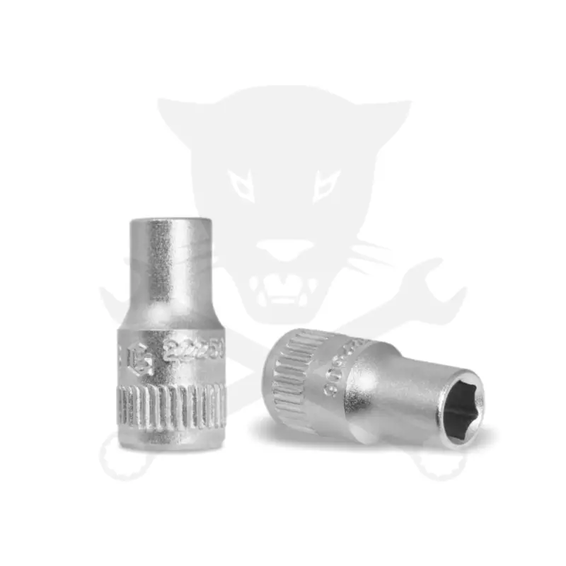 Dugókulcs - crowafej 1/4" 6 lap normál 7 mm Genius