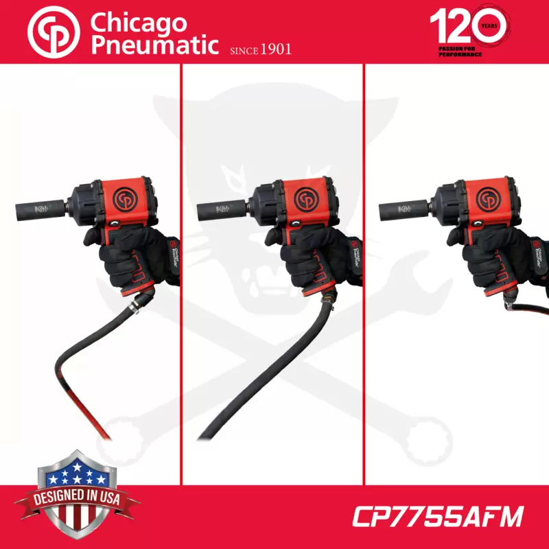Légkulcs  1/2" 1300 Nm Lazítás - 1080 Nm Meghúzás - Chicago