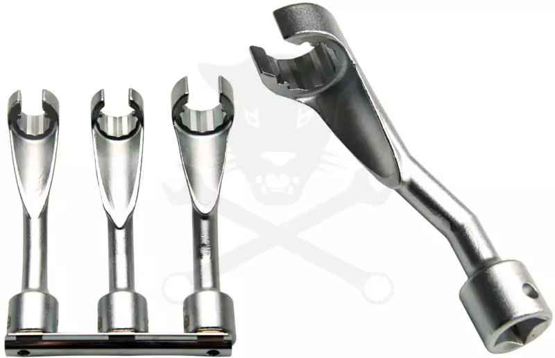 Üzemanyagcső speciális kulcs 1/2" 3 db-os készlet 14-17-19 BMW-Opel-Merci