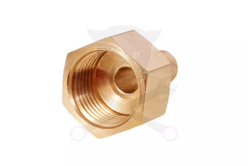 Levegős csatlakozó - gyorscsatlakozó apa - RÉZ - 1/2" BM - OLASZ