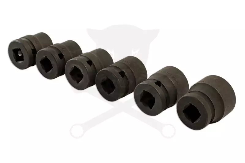 Csavarkiszedő készlet - sérült fejű csavarokhoz  6 db-os 17-24 mm 1/2"
