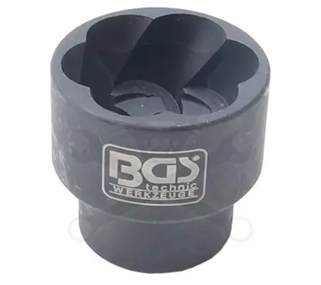Kerékőr leszedő dugófej 1/2" rövid 27 mm-es BGS