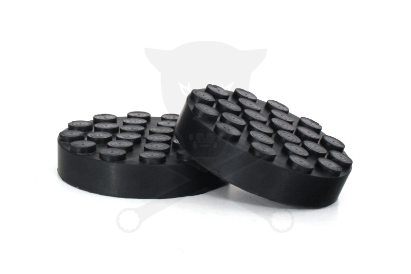 Gumipogácsa csápos emelőhöz 120/ 85 mm-es peremes+betét pöttyös