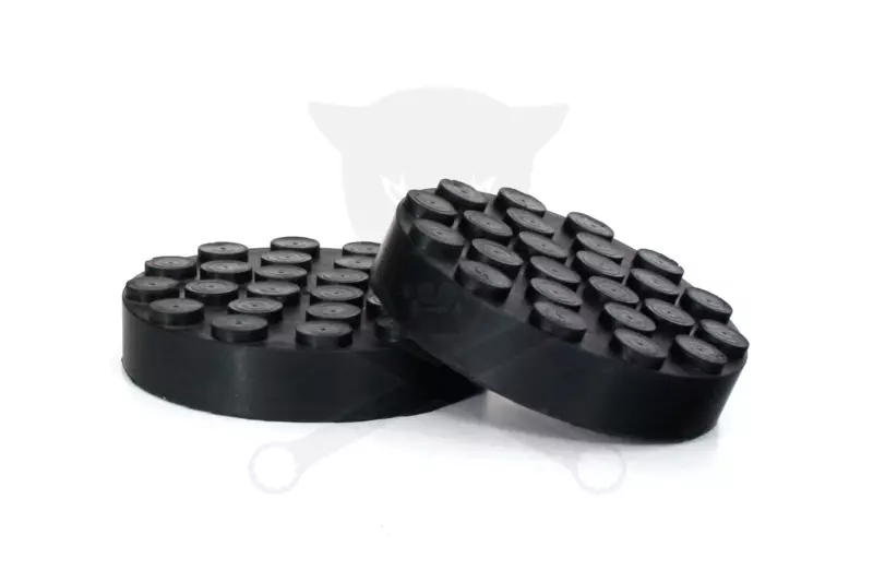 Gumipogácsa csápos emelőhöz 120/ 85 mm-es peremes+betét pöttyös