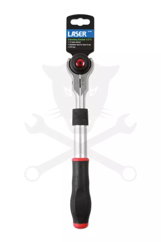 Crowa racsnis kulcs 1/2" teleszkópos 300-425 mm