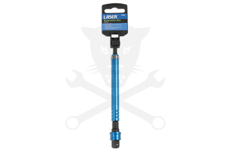 Crowa hajtószár 3/8" Fúrógépbe fogható 185 mm -körbeforgó markolattal