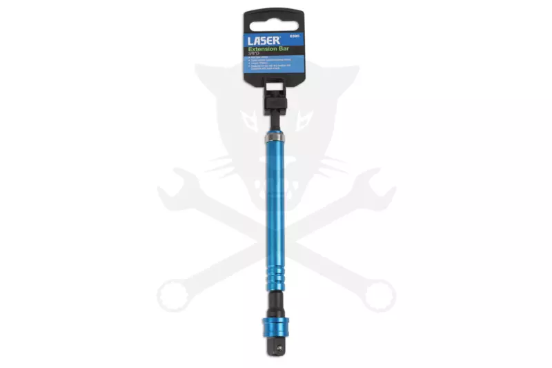 Crowa hajtószár 3/8" Fúrógépbe fogható 185 mm -körbeforgó markolattal
