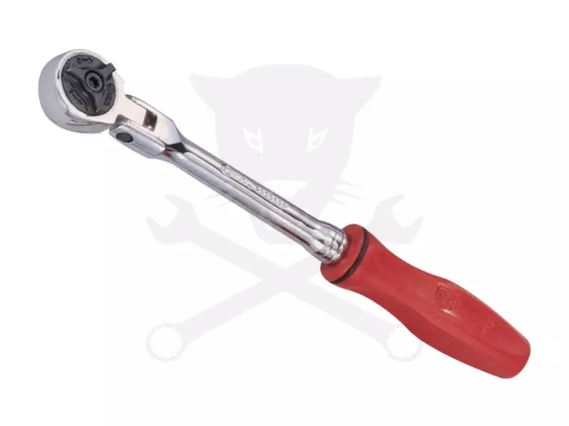 Crowa racsnis kulcs 1/4"csuklós Genius