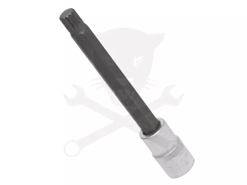 Rátűzőkulcs - crowa+bit 1/2" XZN - Spline M12 x 140 mm BGS