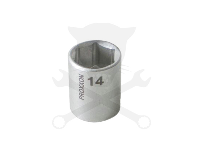 Dugókulcs - crowafej 1/4" 6 lap normál 14 mm Proxxon
