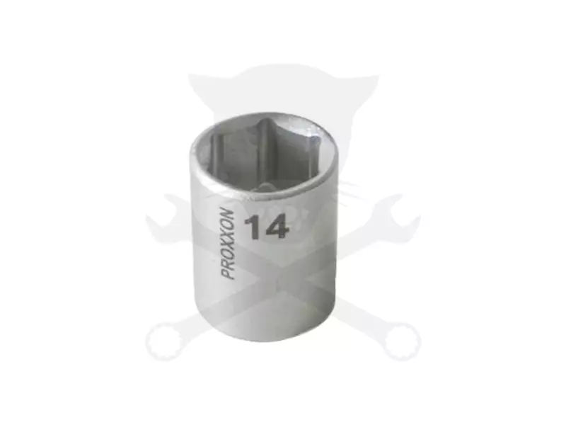 Dugókulcs - crowafej 1/4" 6 lap normál 14 mm Proxxon
