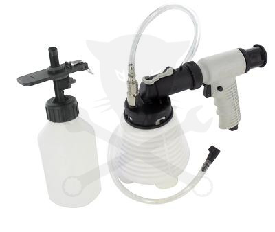 Féklégtelenítő kanna vákuumos 800 ml + aut. utántöltő készlet - Hubitools
