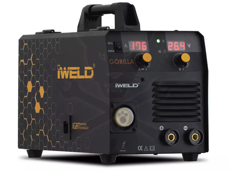 Hegesztő inverter Gorilla PocketMIG 175 Aluflux - IWELD