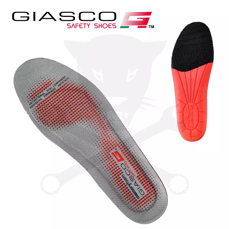 Munkavédelmi cipőhöz talpbetét 39-es gél - Giasco