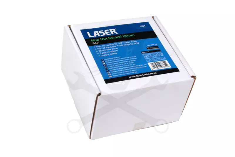 Légkulcsfej spec. 6 lapú 85 mm SAF Trailer kerékagy kulcs