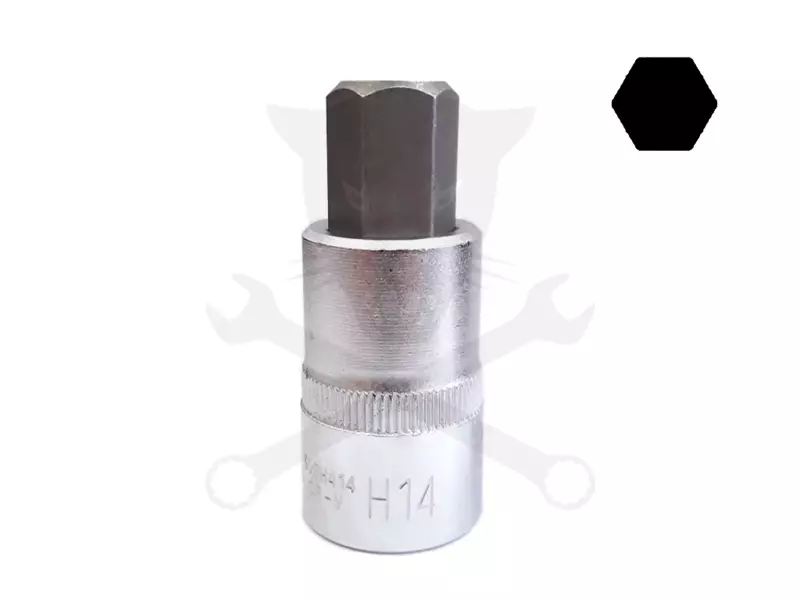 Rátűzőkulcs - crowa+bit 1/2" imbusz 14 mm