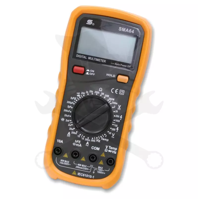 Multiméter, digitális DC 1000 / AC 750V