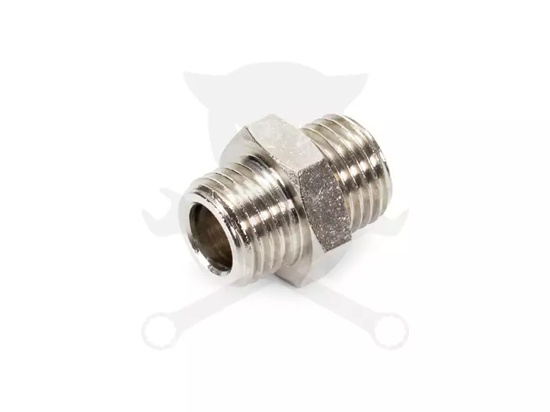 Levegő csatlakozó közcsavar 1/2" külső-külső menet - KK (250M-1/2)