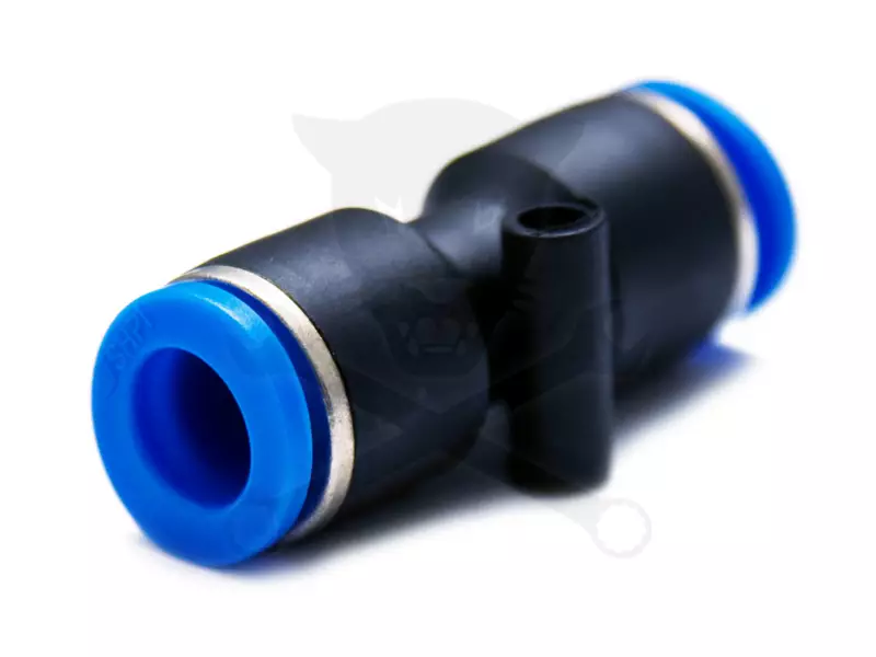 Levegős csatlakozó műanyag csőhöz, toldó elem 8 mm