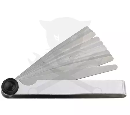 Hézagmérő készlet 11 lapos speciális 0,03 - 0,50 mm BGS