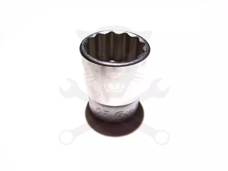 Dugókulcs - crowafej 1/2" 12 szög normál 25 mm Genius