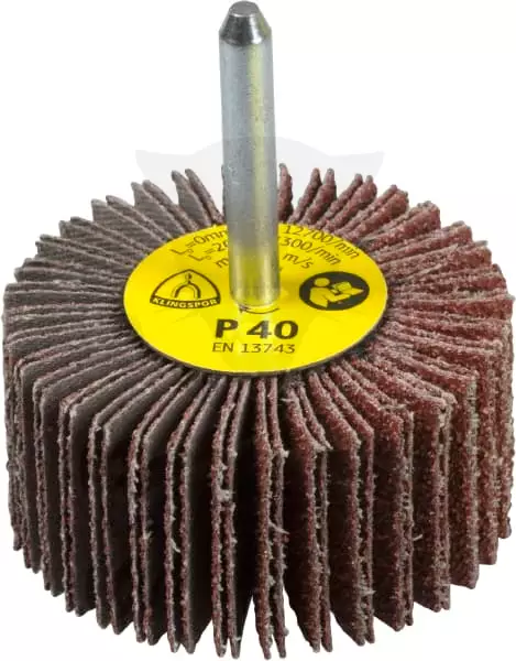 Lamellás csiszoló (szaturnusz) csapos 60x30 / 6 mm P60 - Klingspor