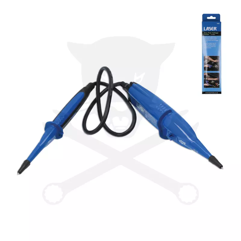 Autóipari áramkör feszültség teszter Hybrid 2 pólus 12V - 600V- Laser