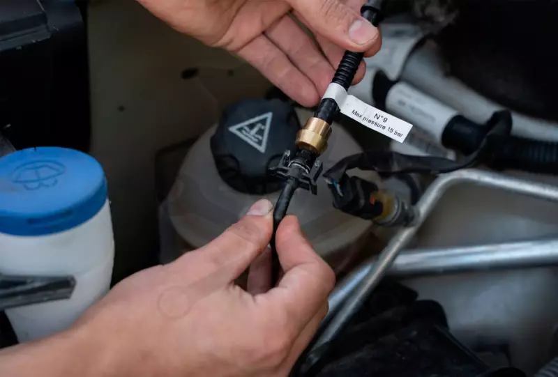 Nyomásteszter PressureDiag-hoz Adapter: Hűtőrendszer nyomásteszthez