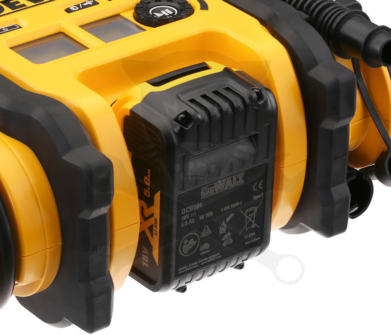 Kompresszor akkus 18V (akku és töltő nélkül) - DeWalt