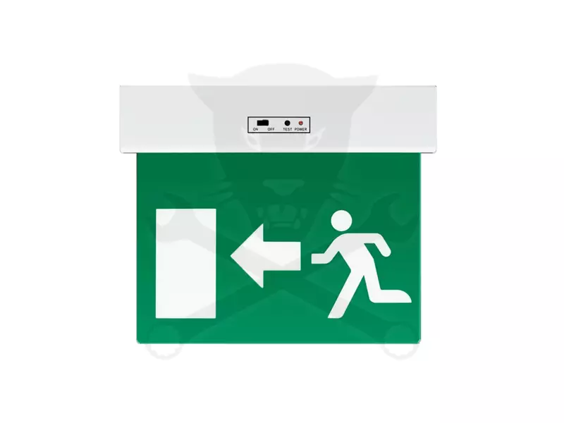 Lámpatest, vészvilágító LED "Exit" Oldalsó nyíl ELMARK