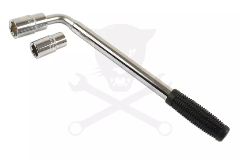 Kerékanya kulcs teleszkópos 350-550 mm 17x19 mm és 21x23 mm - Laser